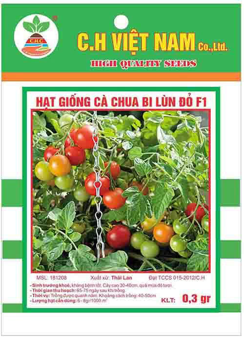 F1 red dwarf tomato seeds